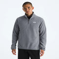 Men's Quarter-Zip Fleece Jacket - Grey