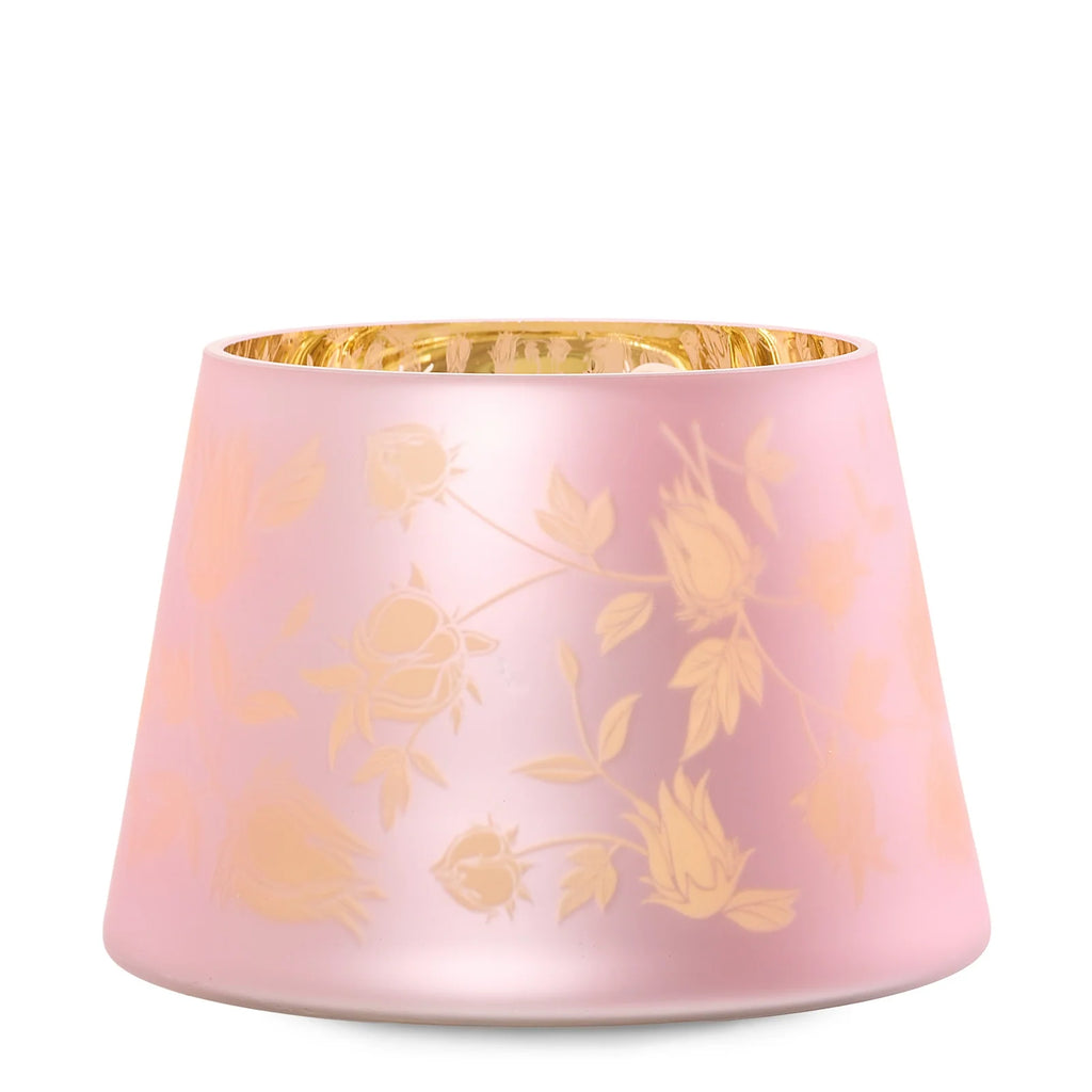 Etched Jar Candle Shade