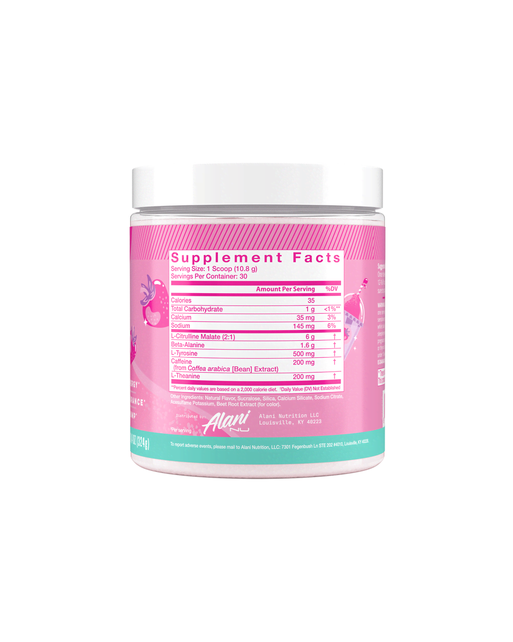 Sugar-Free Pre-Workout Powder - Berry