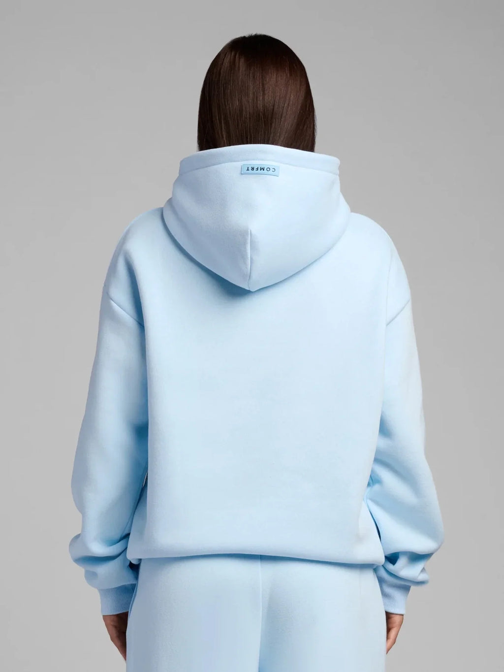 Pastel Pullover Hoodie - Baby Blue