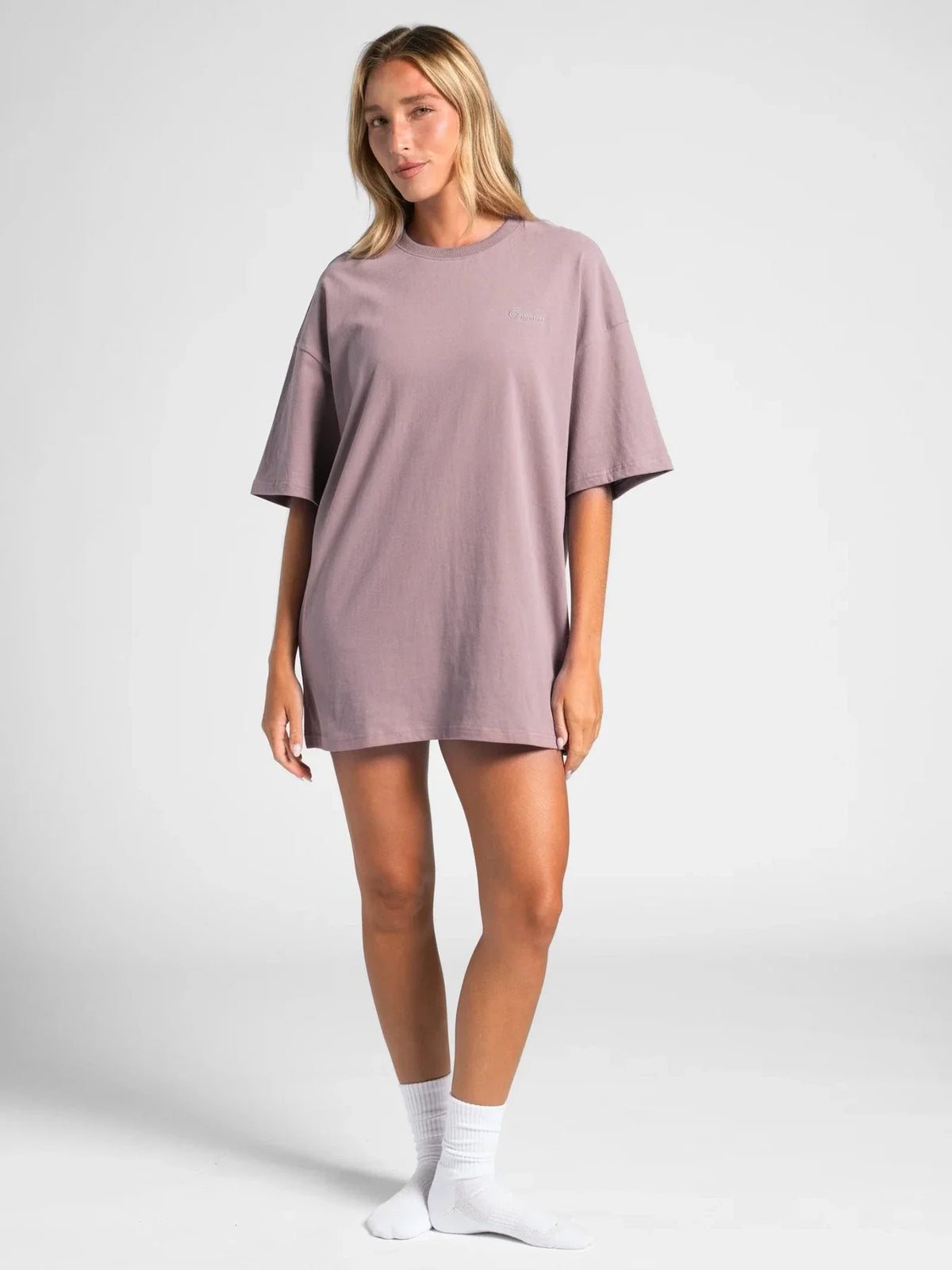 Oversized Terry T-Shirt - Dust