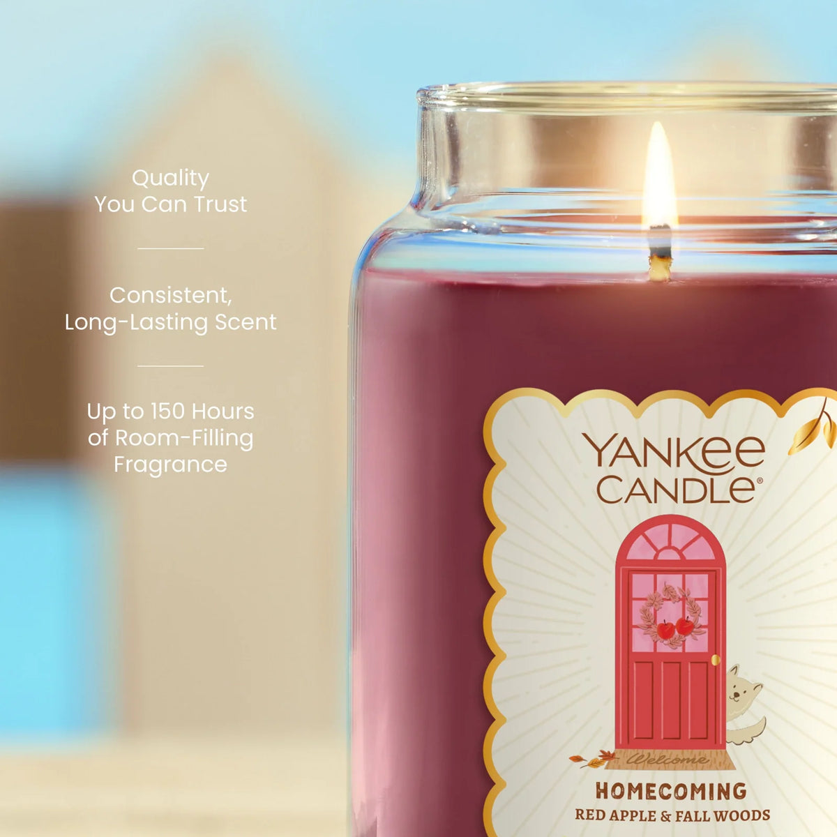 Large Jar Candle - Fresh Autumn