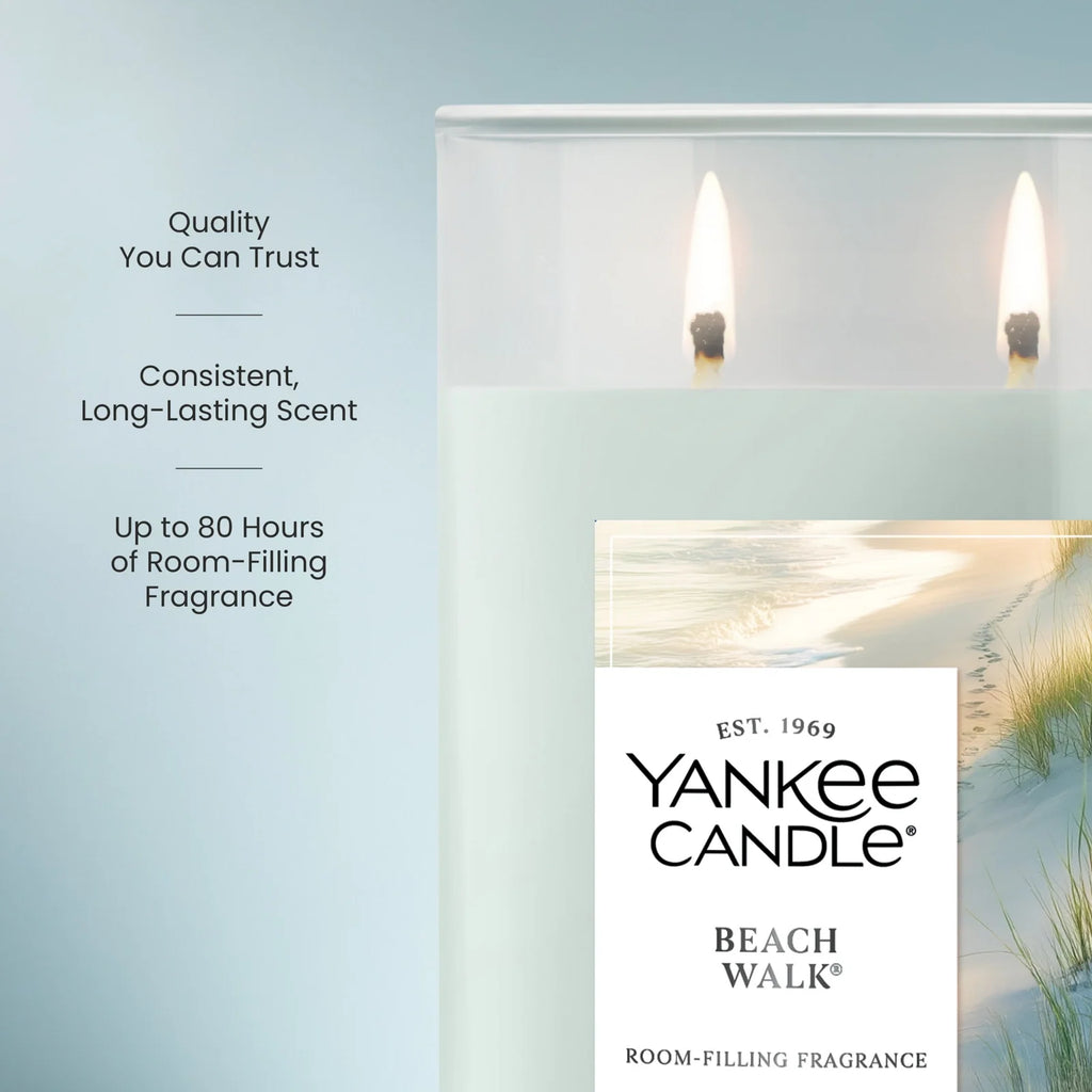 Coastal Floral Tumbler Candle