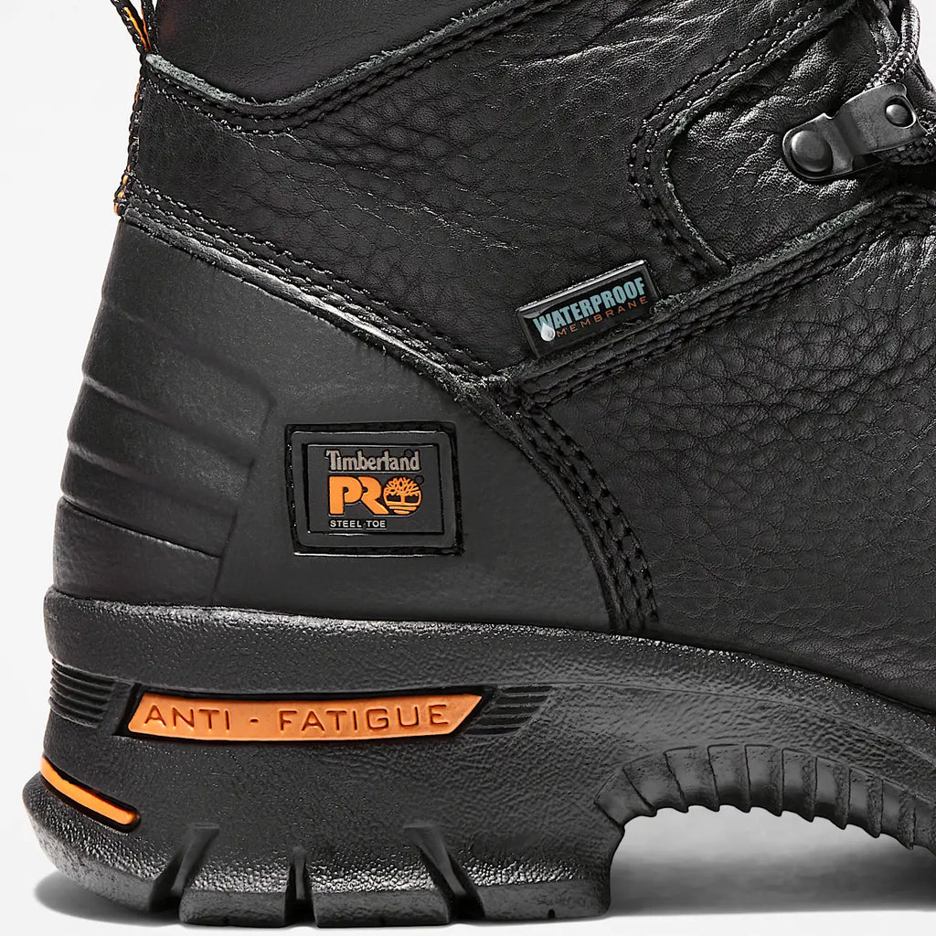 Men's Waterproof 6-Inch Steel Toe Work Boot