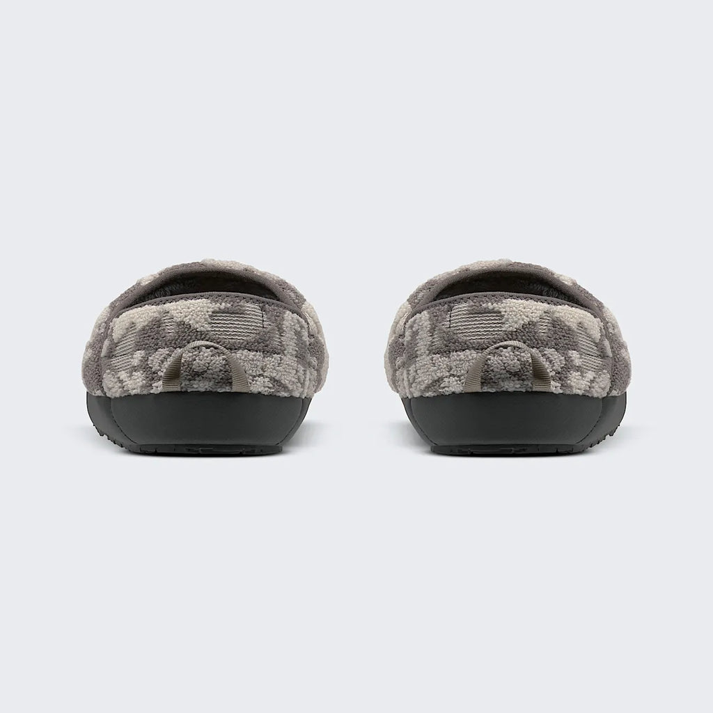 Insulated Knit Slipper Mule - Gray Print