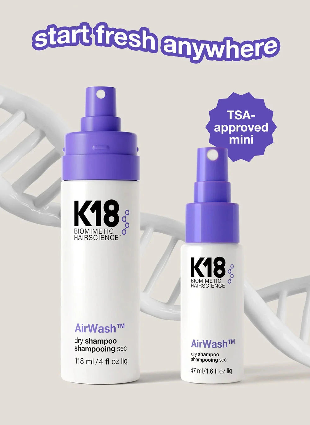 Mini Non-Aerosol Dry Shampoo