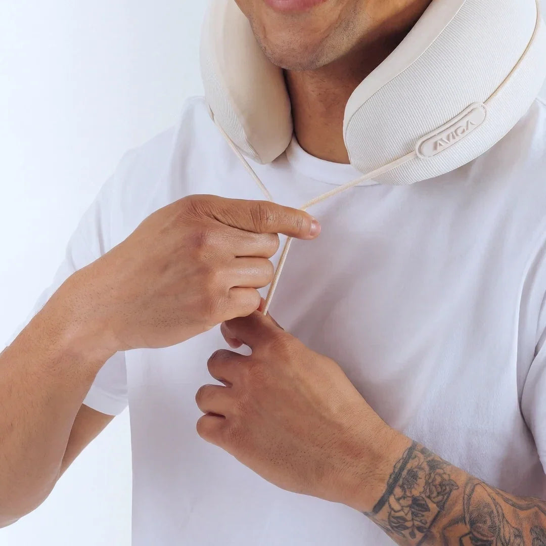 Travel Neck Pillow - Cream