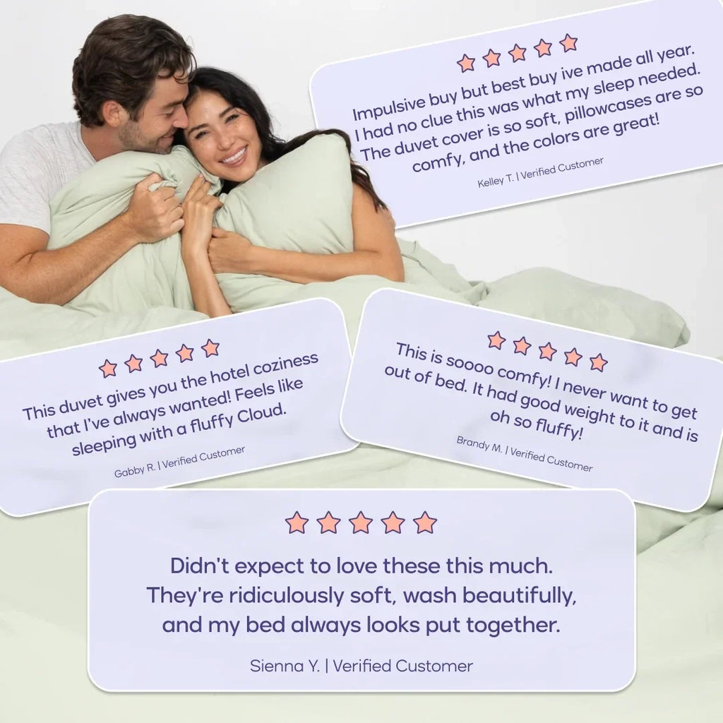Duvet Cover Set - White, Twin/Twin XL