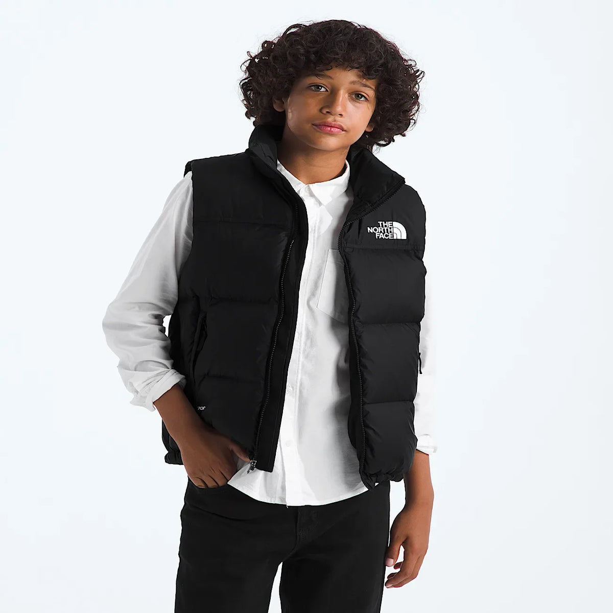 Teen Insulated Puffer Vest - Black