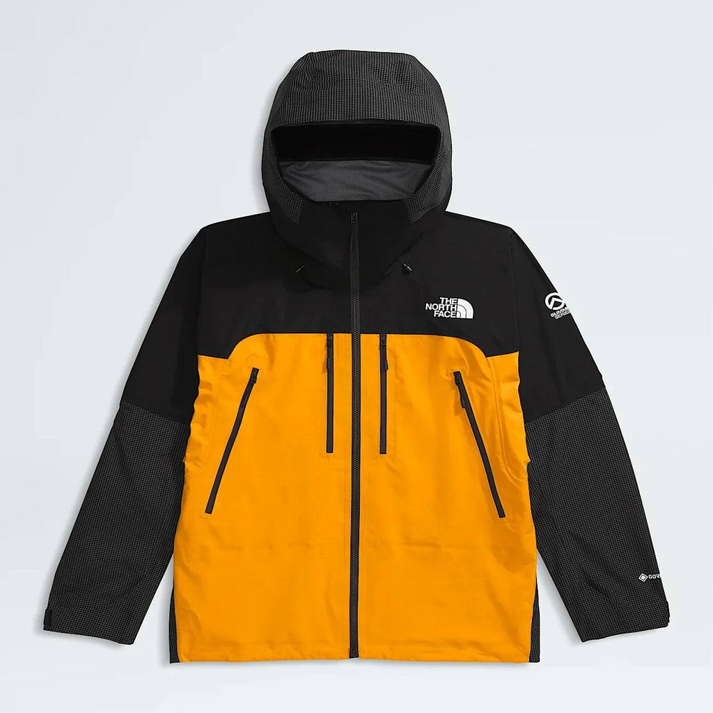 Men's Waterproof Shell Jacket - Gold/Black