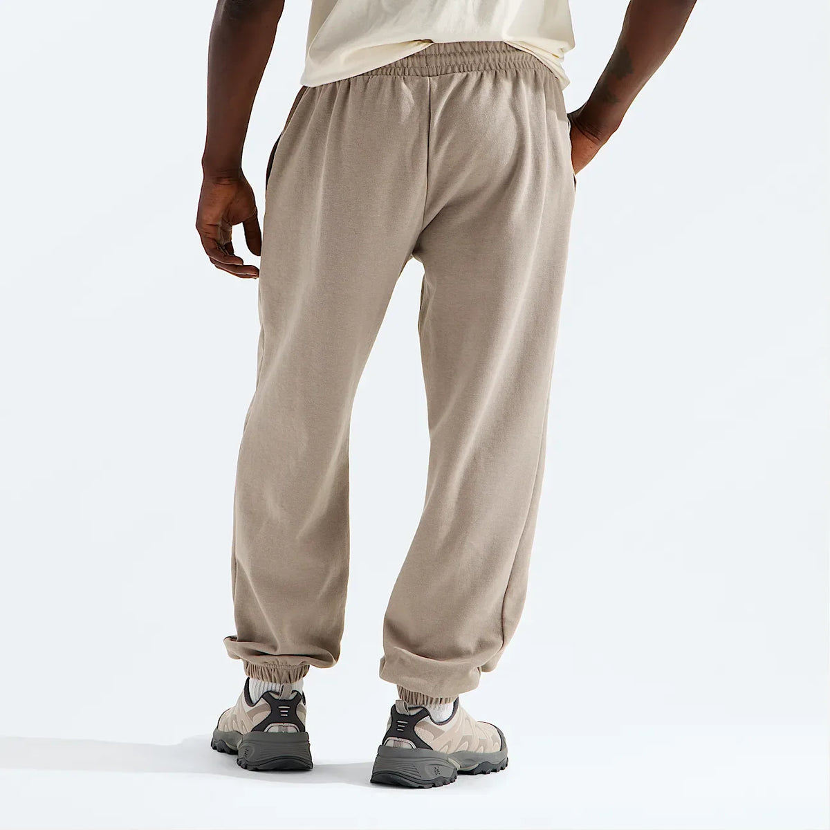 Men's Double-Knit Pants - Stone