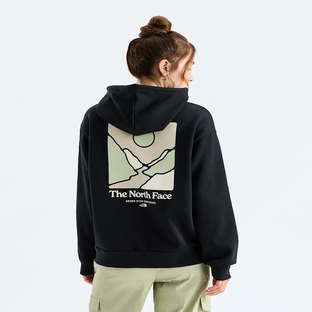 Women's Oversized Hoodie - Black