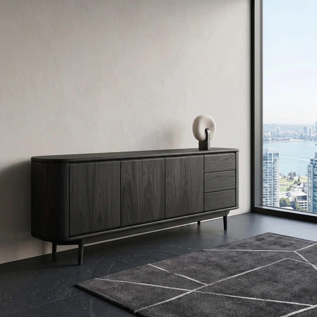 Modern Storage Sideboard With Drawers For Home Office