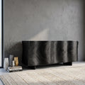 Contemporary Curved Sideboard For Foyer