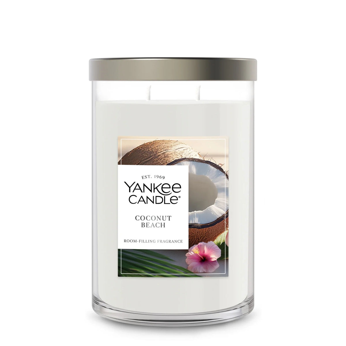Coconut Beach Tumbler Candle