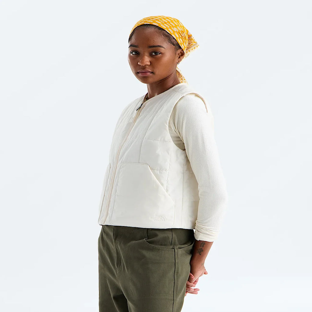Women's Insulated Outdoor Vest - White