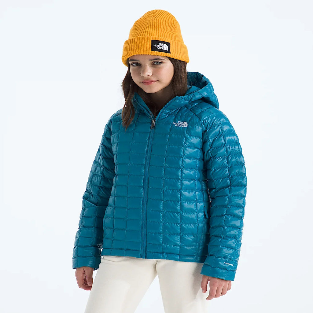 Kids' Hooded Insulated Jacket - Plum