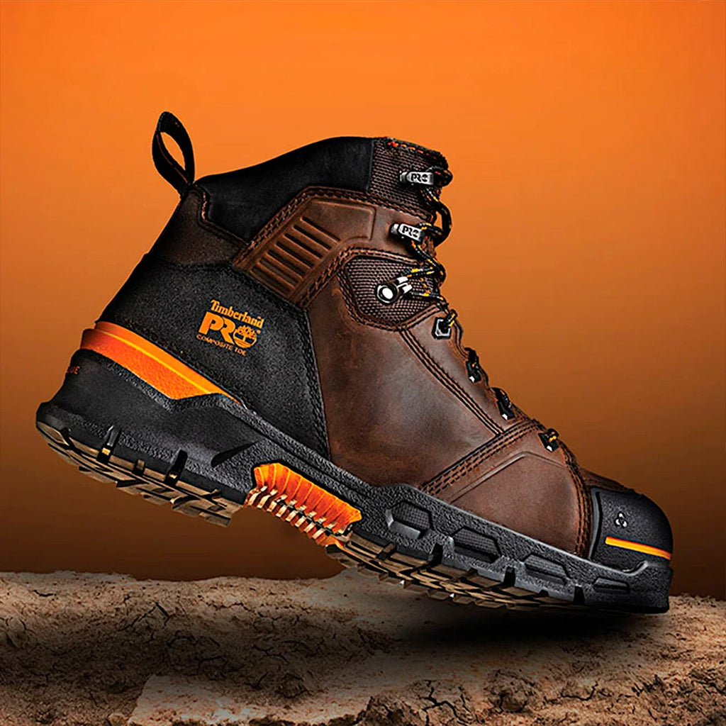 Men's 6-Inch Waterproof Composite Toe Work Boot