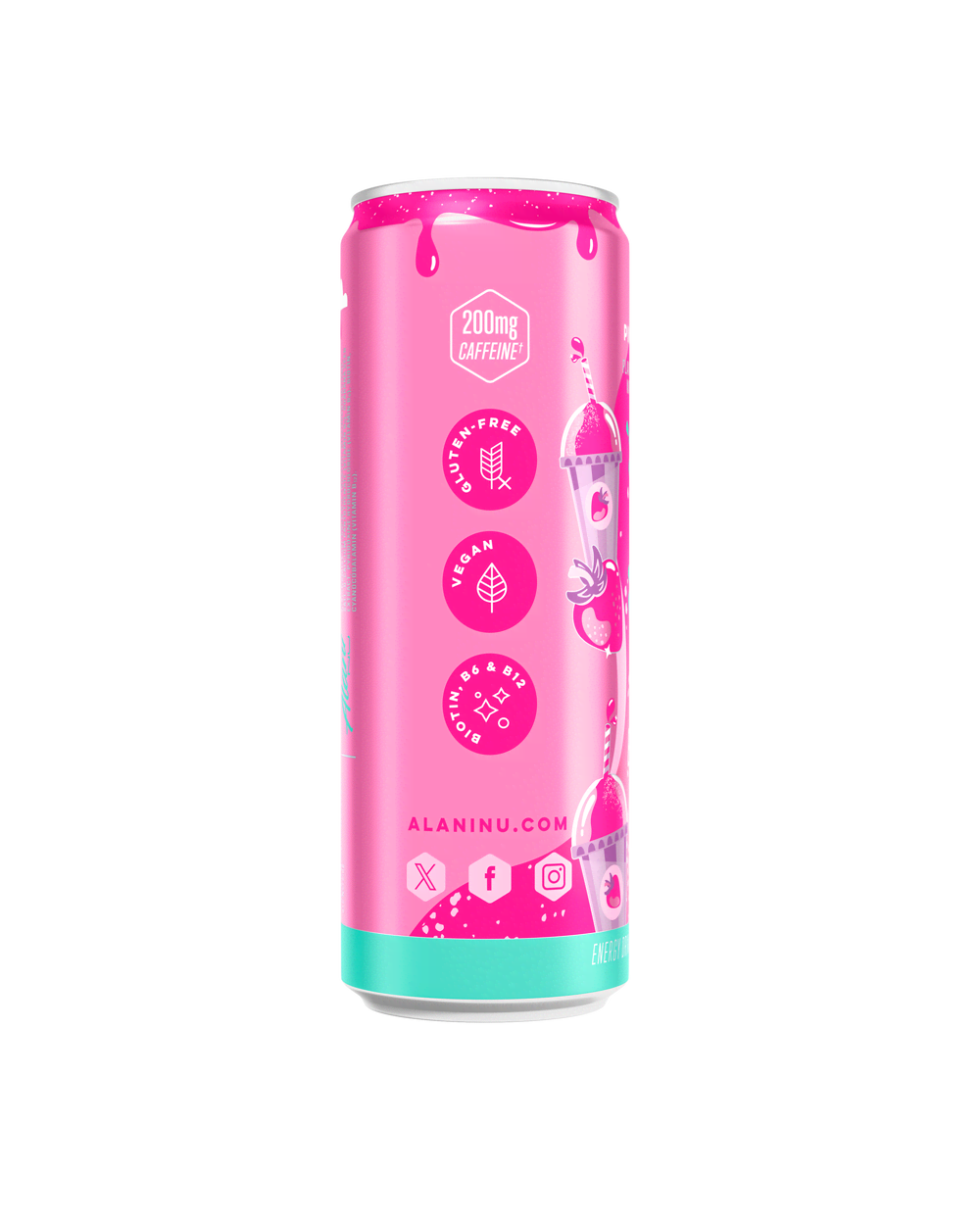 Zero Sugar Energy Drink - Strawberry Cream Soda