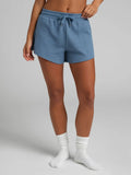 Waffle-Knit Lounge Shorts - Harbor