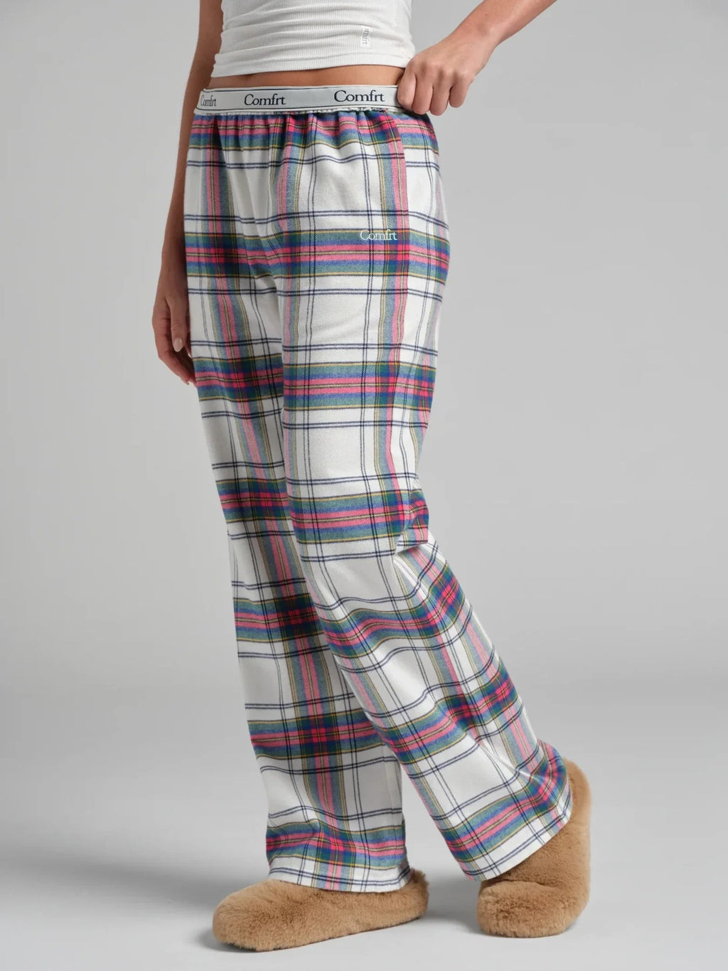 Flannel Pajama Pants - Fireside Plaid