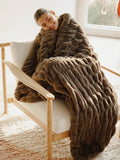 Oversized Plush Blanket - Bear