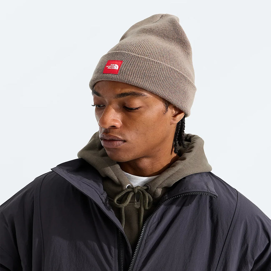 Knit Cuffed Beanie - Garnet