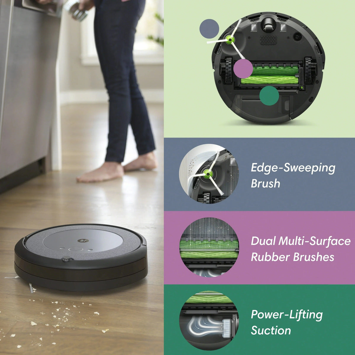 iRobot Roomba i4+ Self-Emptying Robot Vacuum - i4+