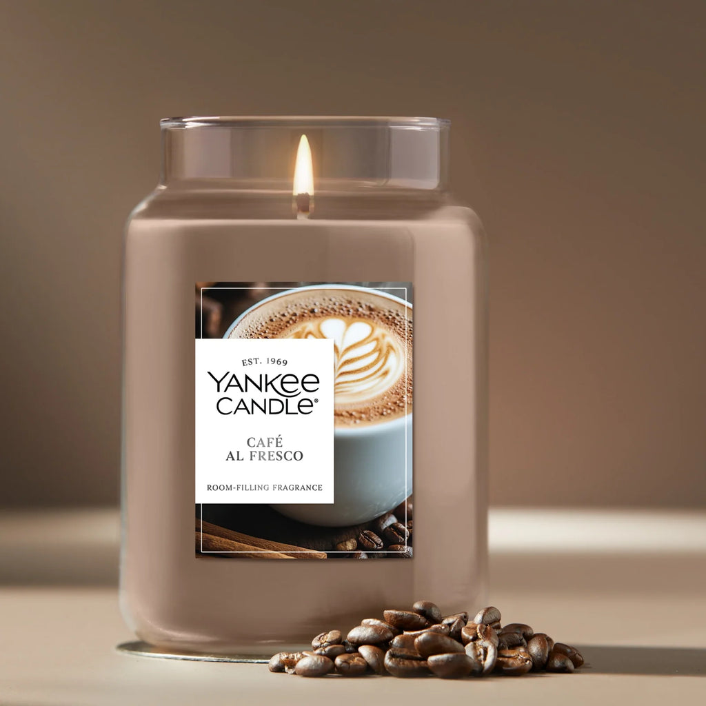 Large Sweet Coffee Jar Candle