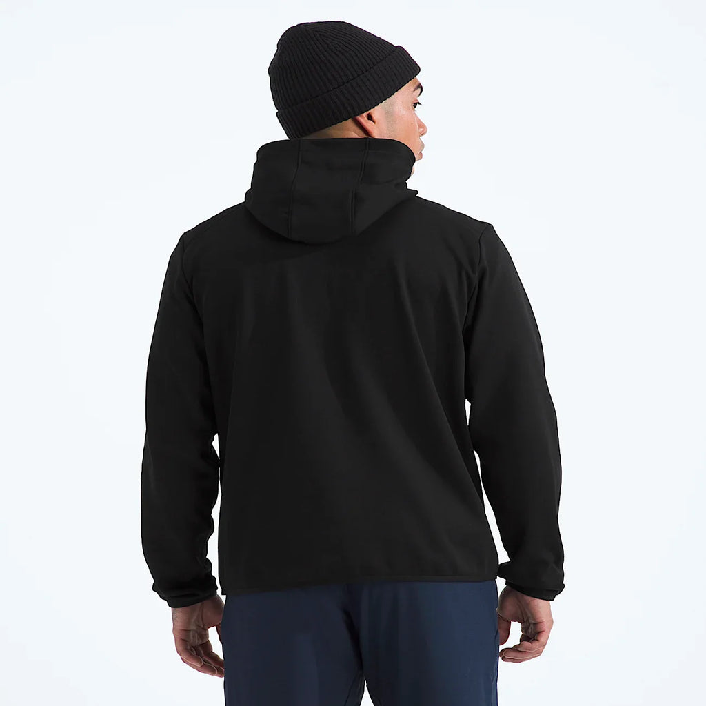 Men's Full-Zip Fleece Hoodie - Black