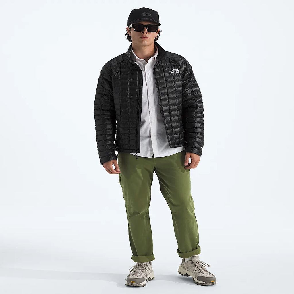 Men's Insulated Puffer Jacket - Black