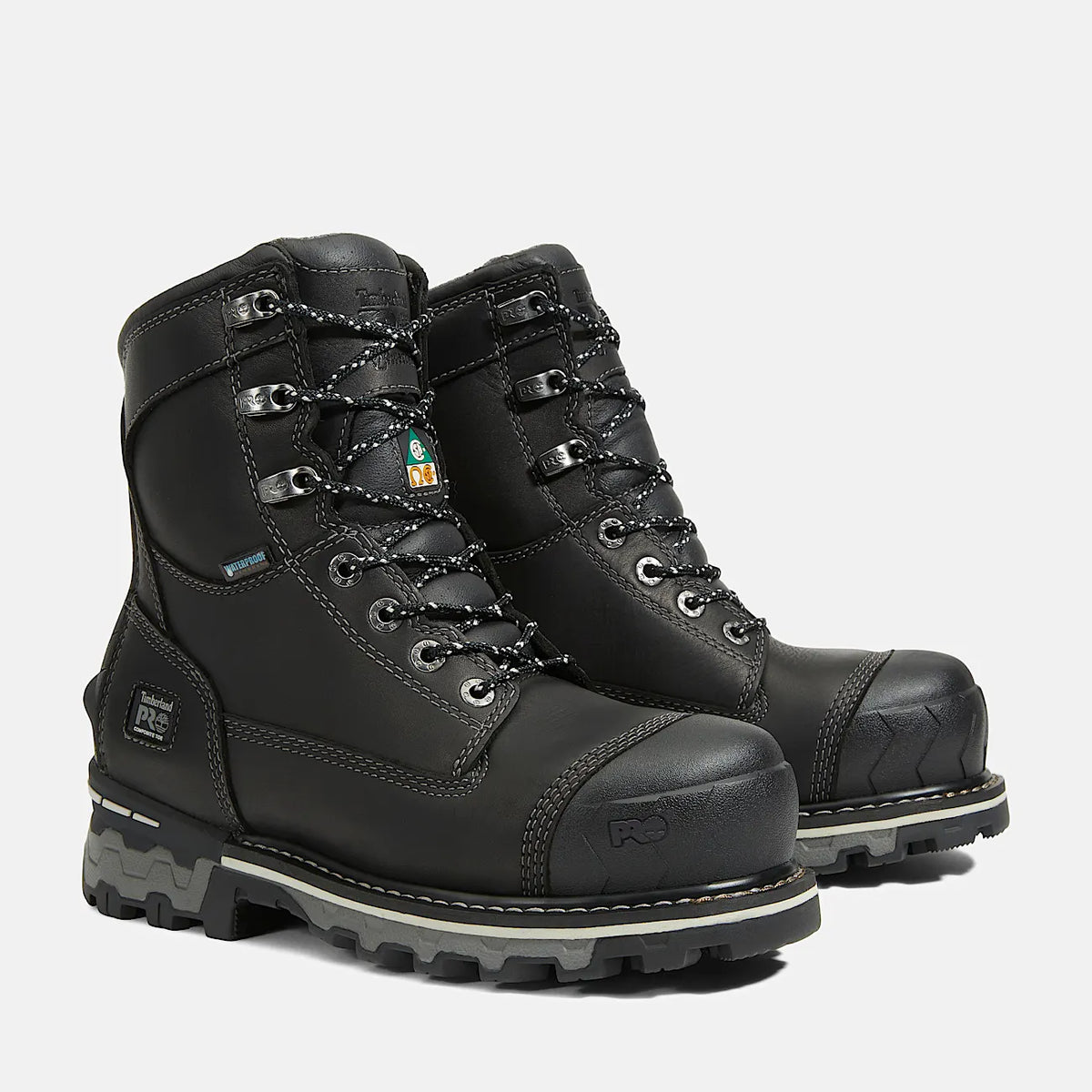 Women's 8-Inch Waterproof Composite Toe Work Boot