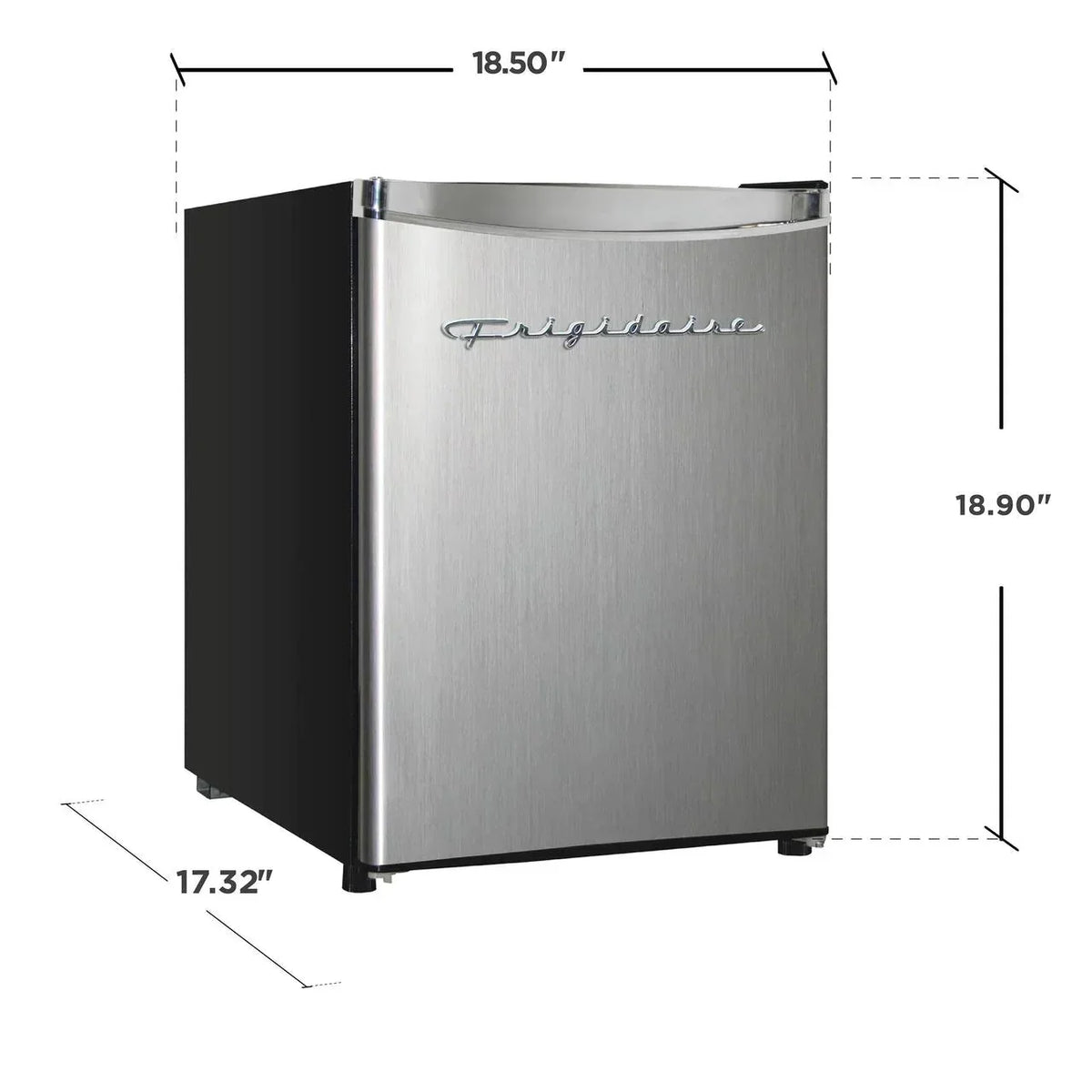 Frigidaire Upright Freezer, 1.1 Cu. Ft., Stainless Platinum Design Series