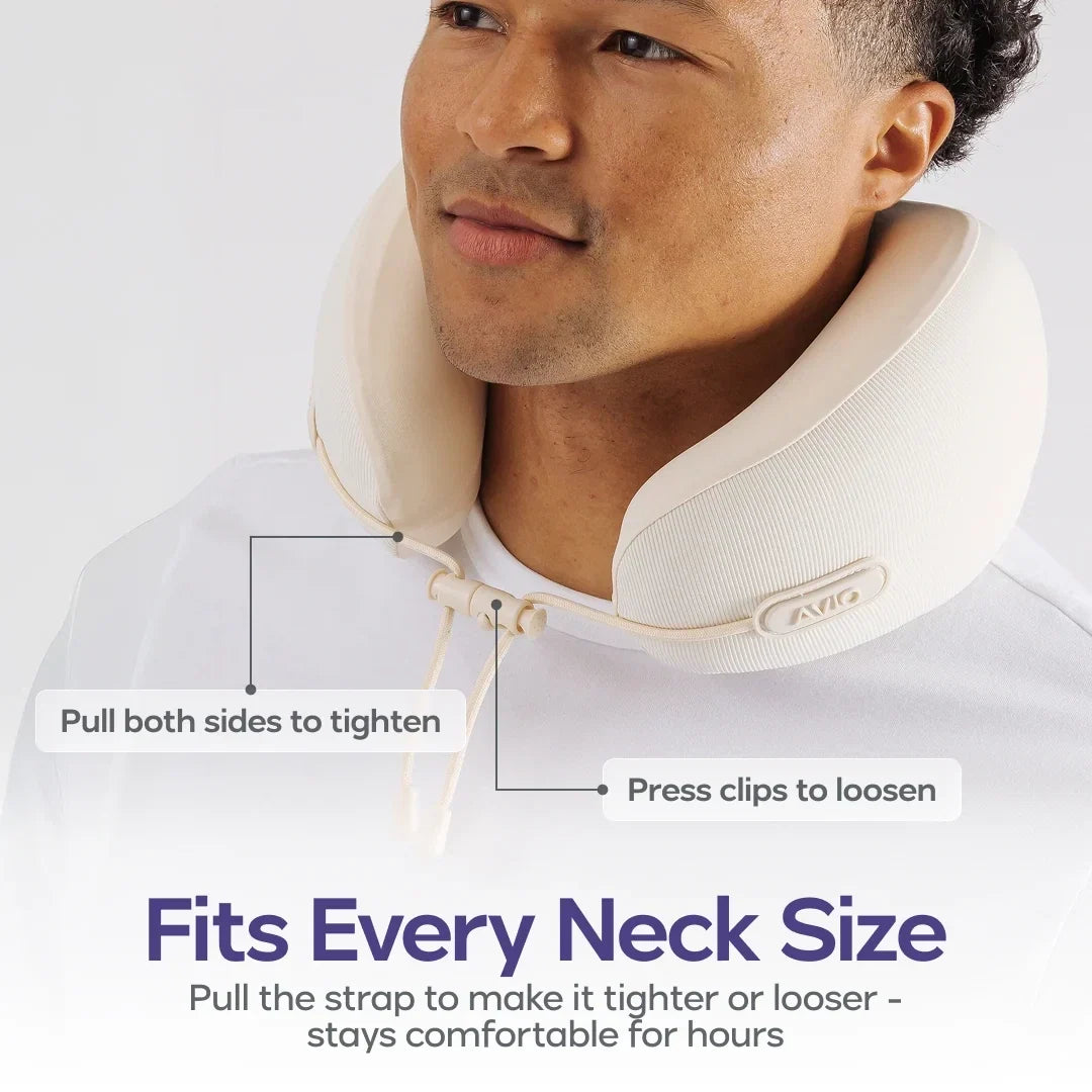 Travel Neck Pillow - Cream