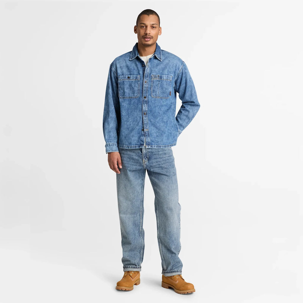 Men's Denim Pocket Shirt