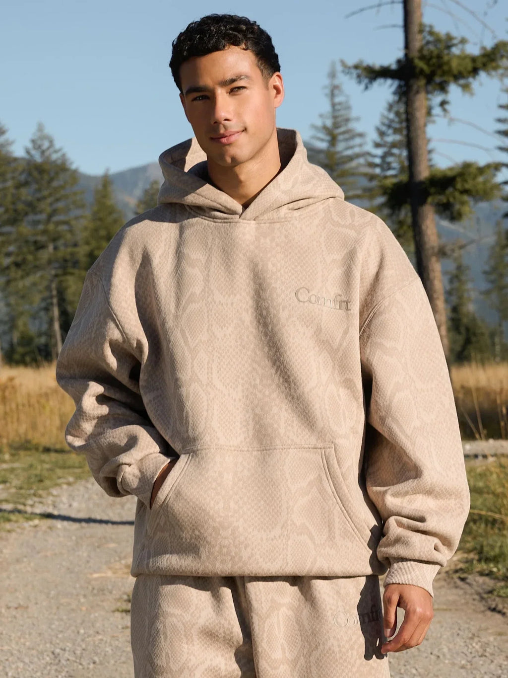 Pullover Hoodie - Sand Snake