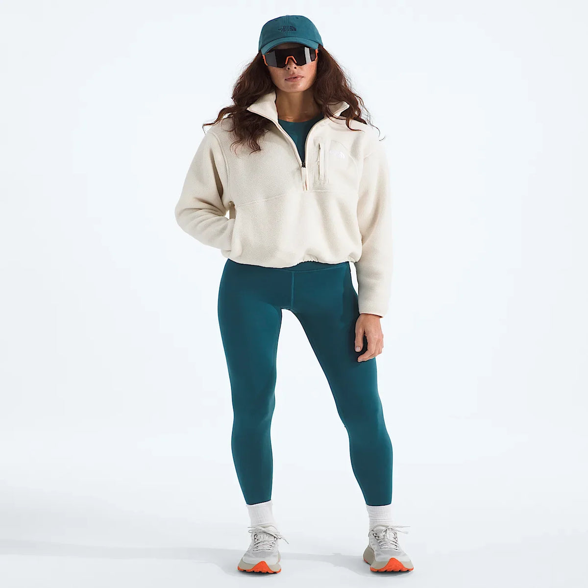 Women's Half-Zip Fleece Pullover - Gray