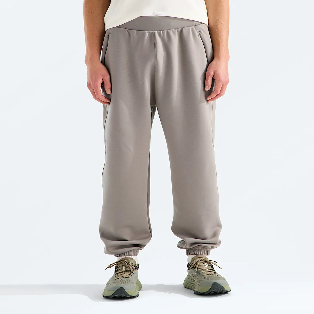 Men's Active Pants - Taupe Green