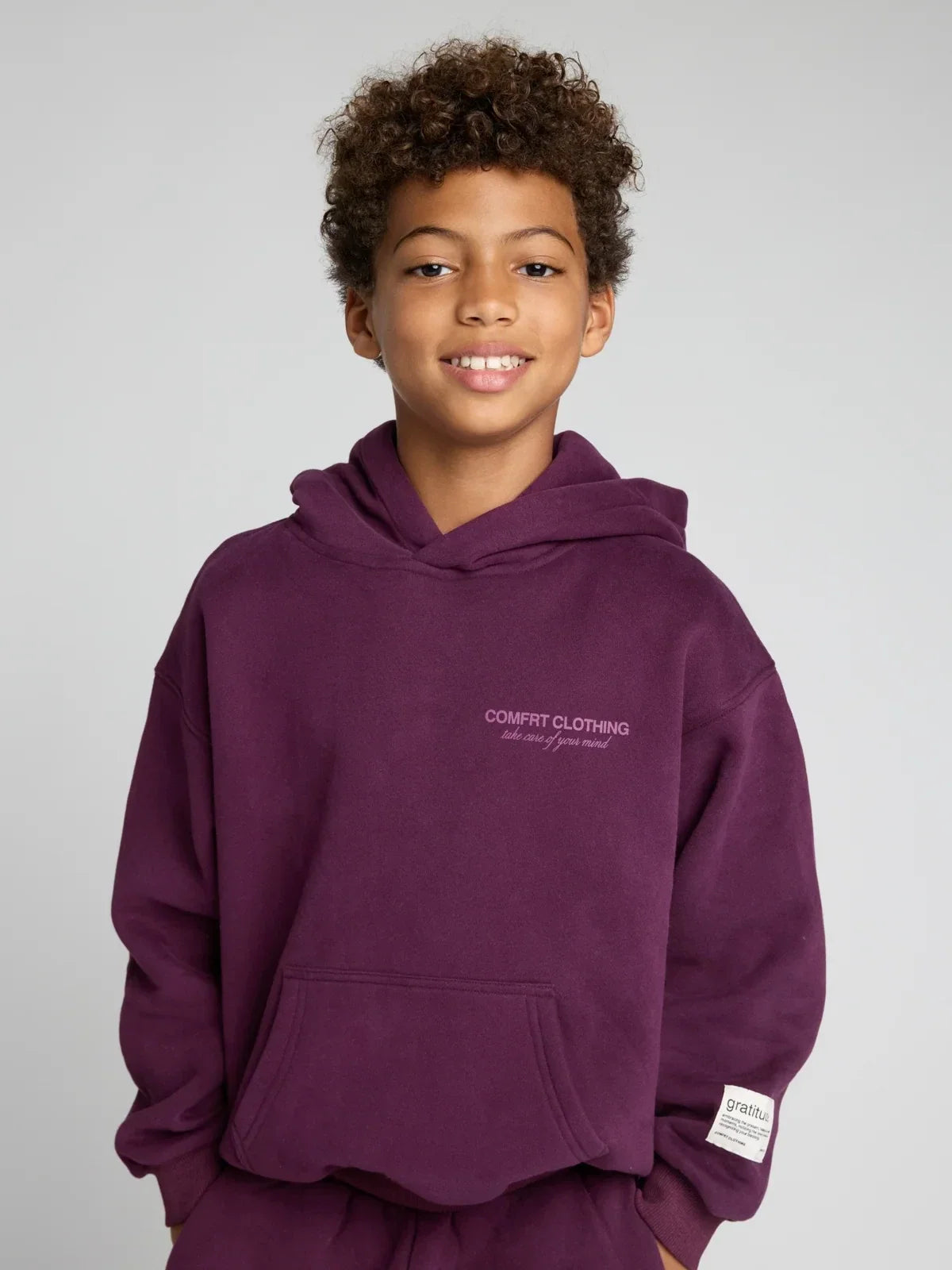 Kids' Hoodie - Plum