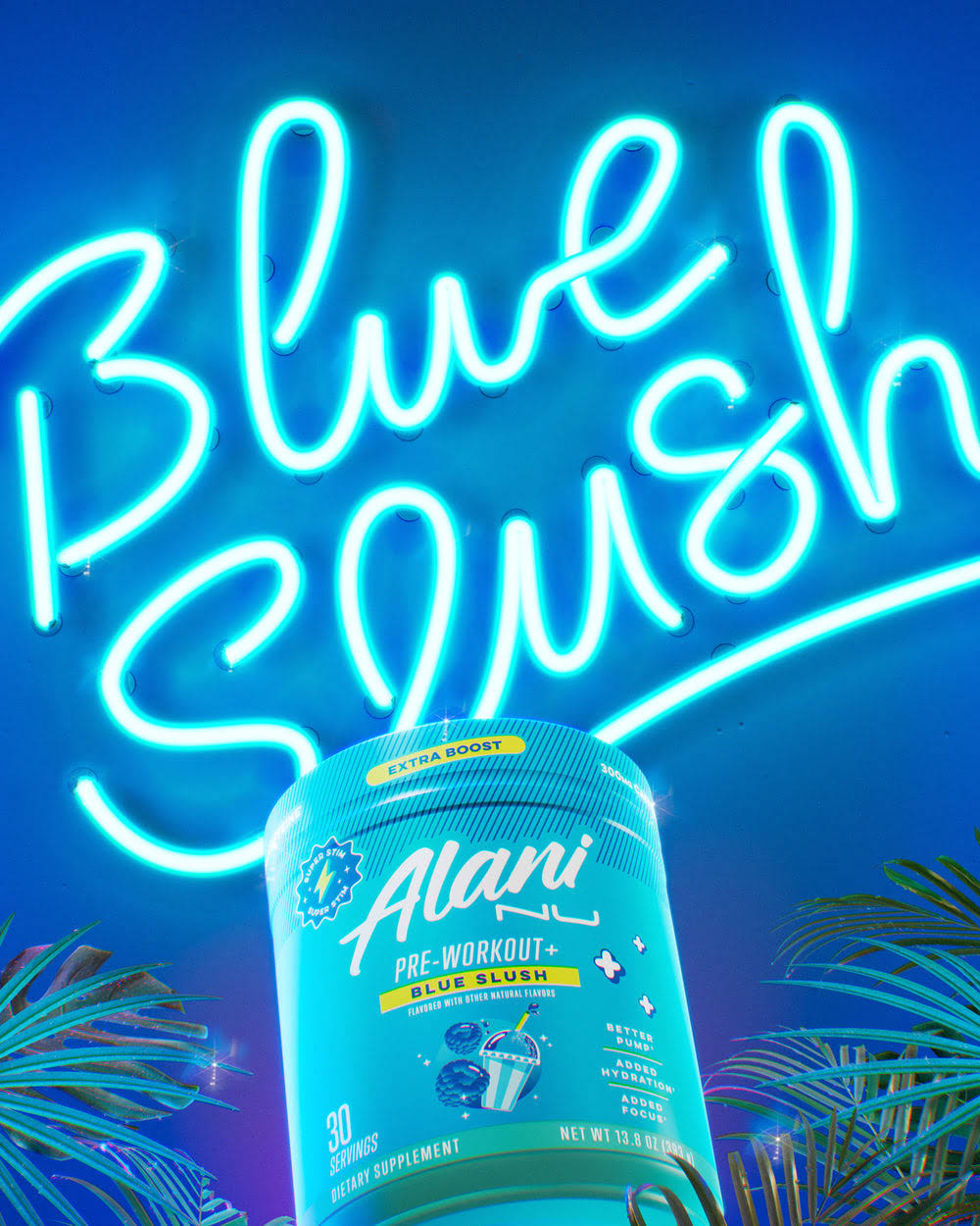 Pre-Workout Powder - Blue Raspberry