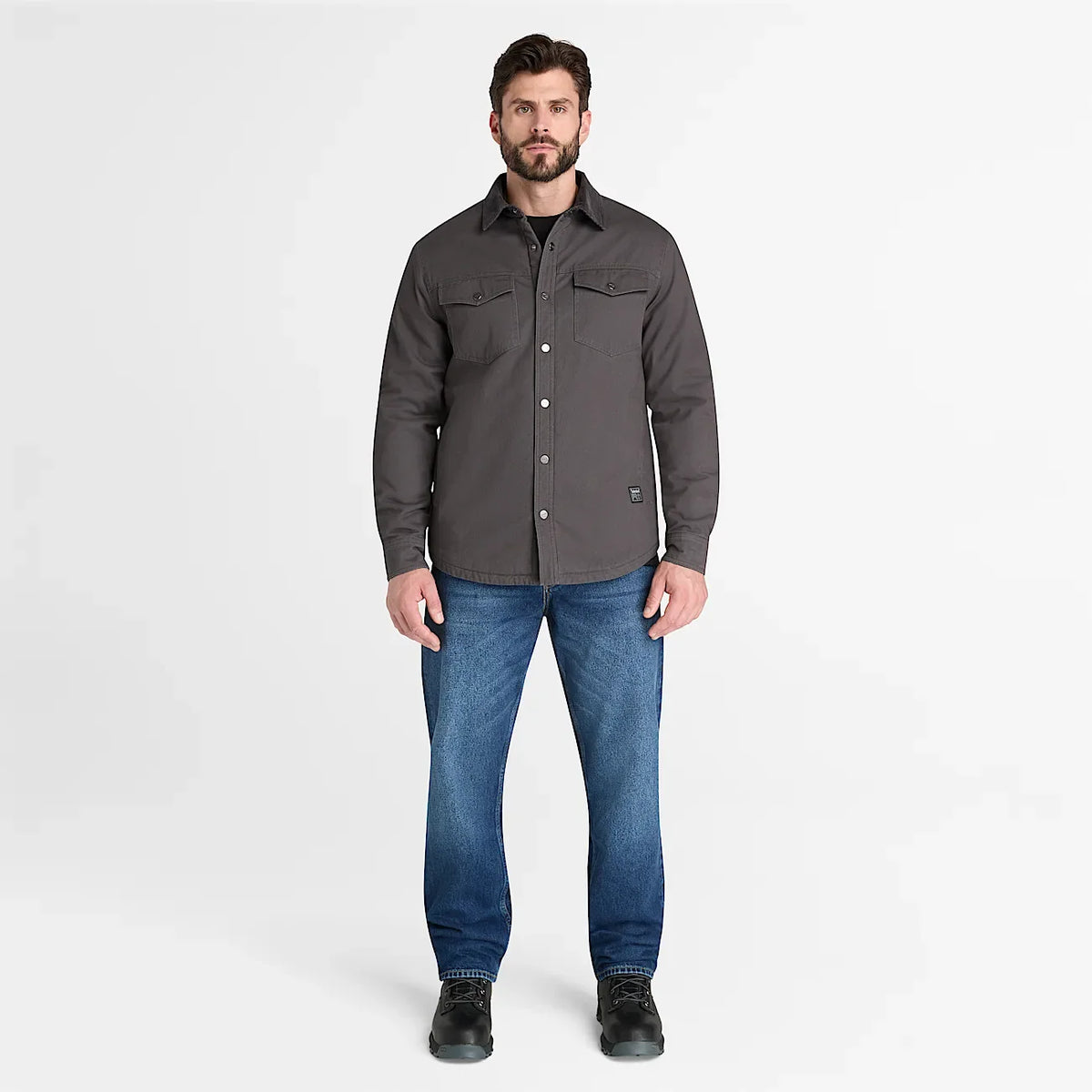Men's Fleece-Lined Shirt Jacket