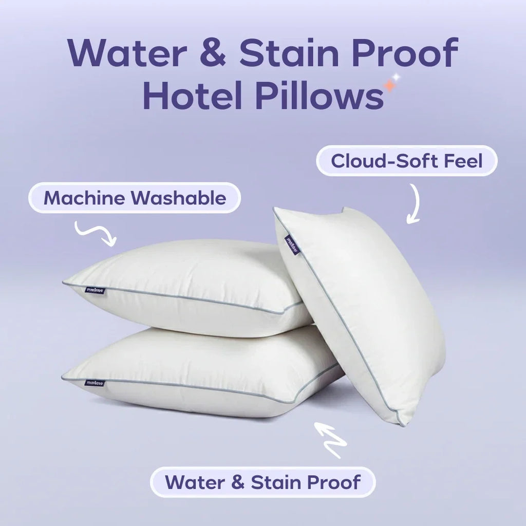 Waterproof Stain-Resistant Bed Pillow - Standard