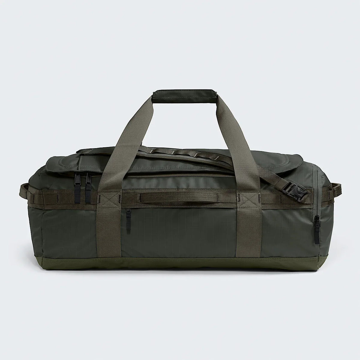 62L Travel Duffel Bag - Taupe Green/Black