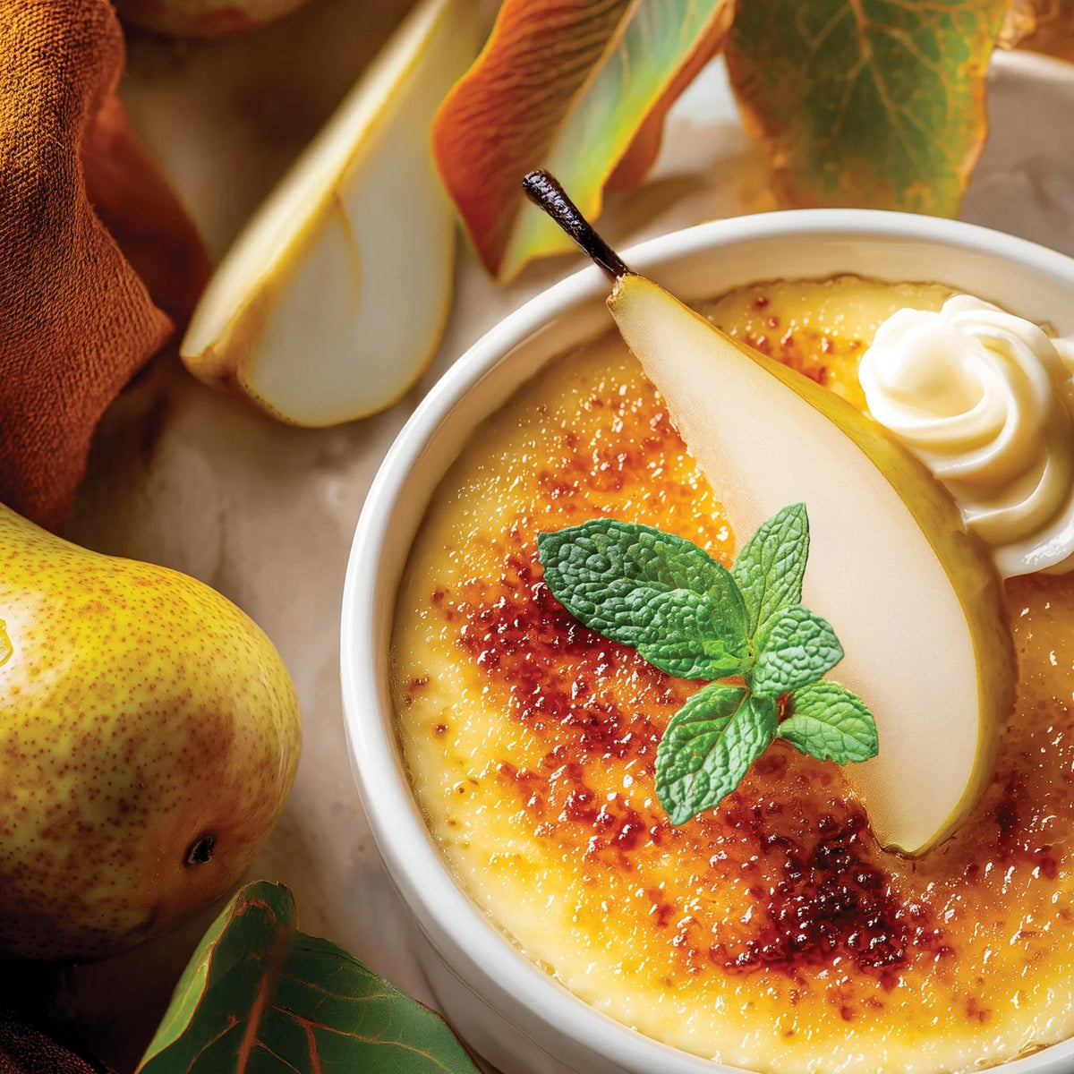 Large Jar Scented Candle - Pear Dessert