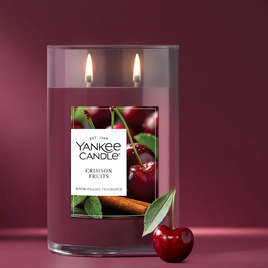 Large Tumbler Scented Candle - Red Fruit