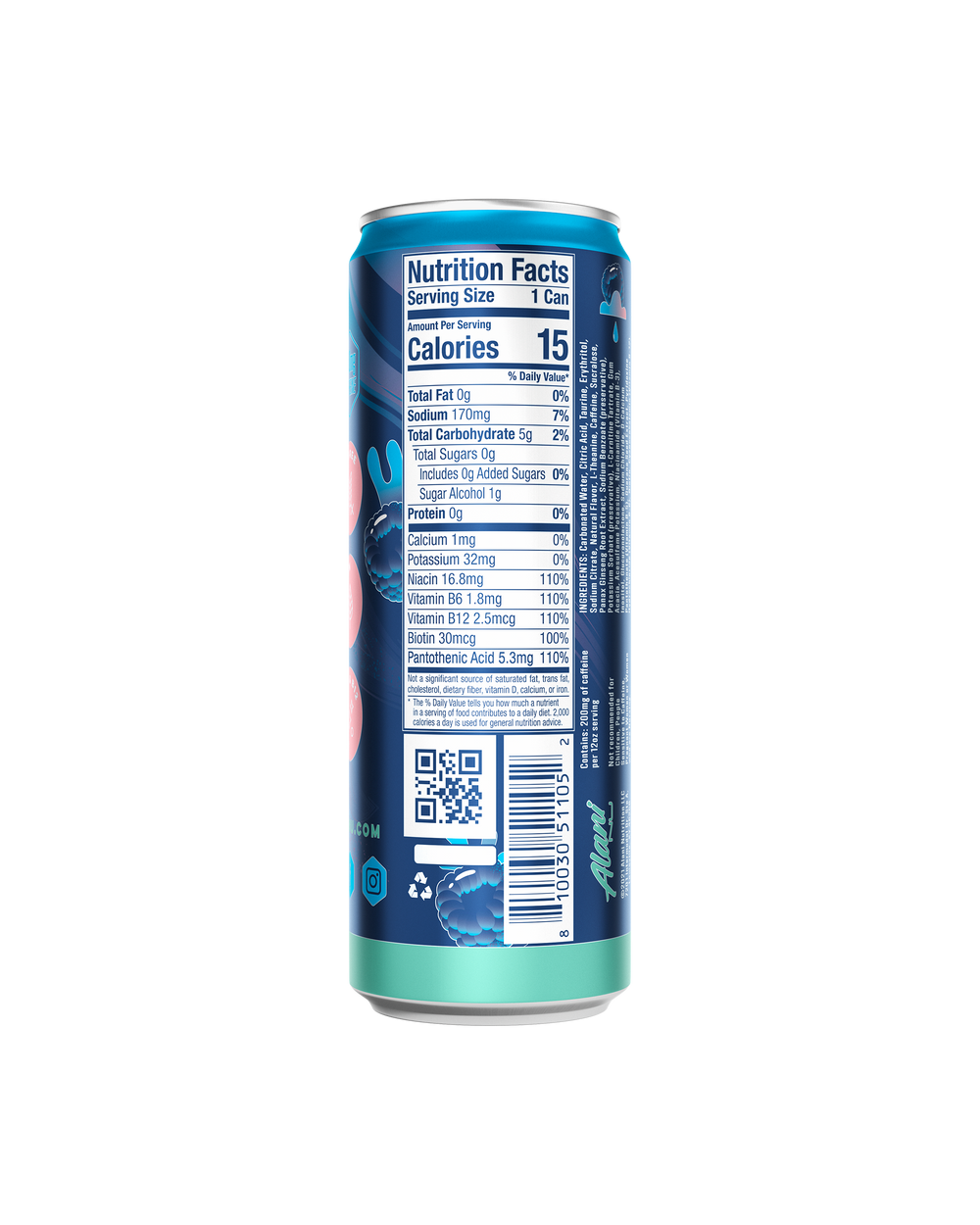 Zero Sugar Energy Drink - Breezeberry