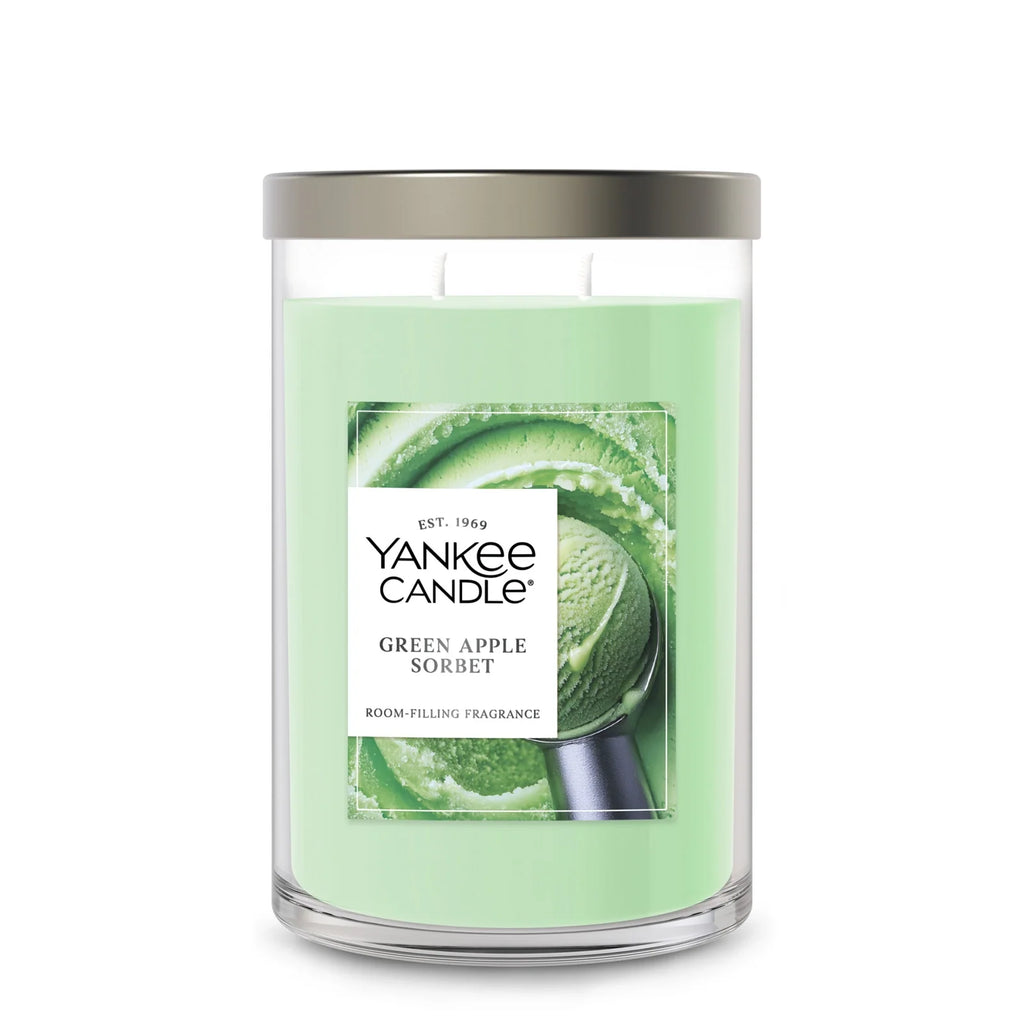 Large Tumbler Scented Candle - Green Apple