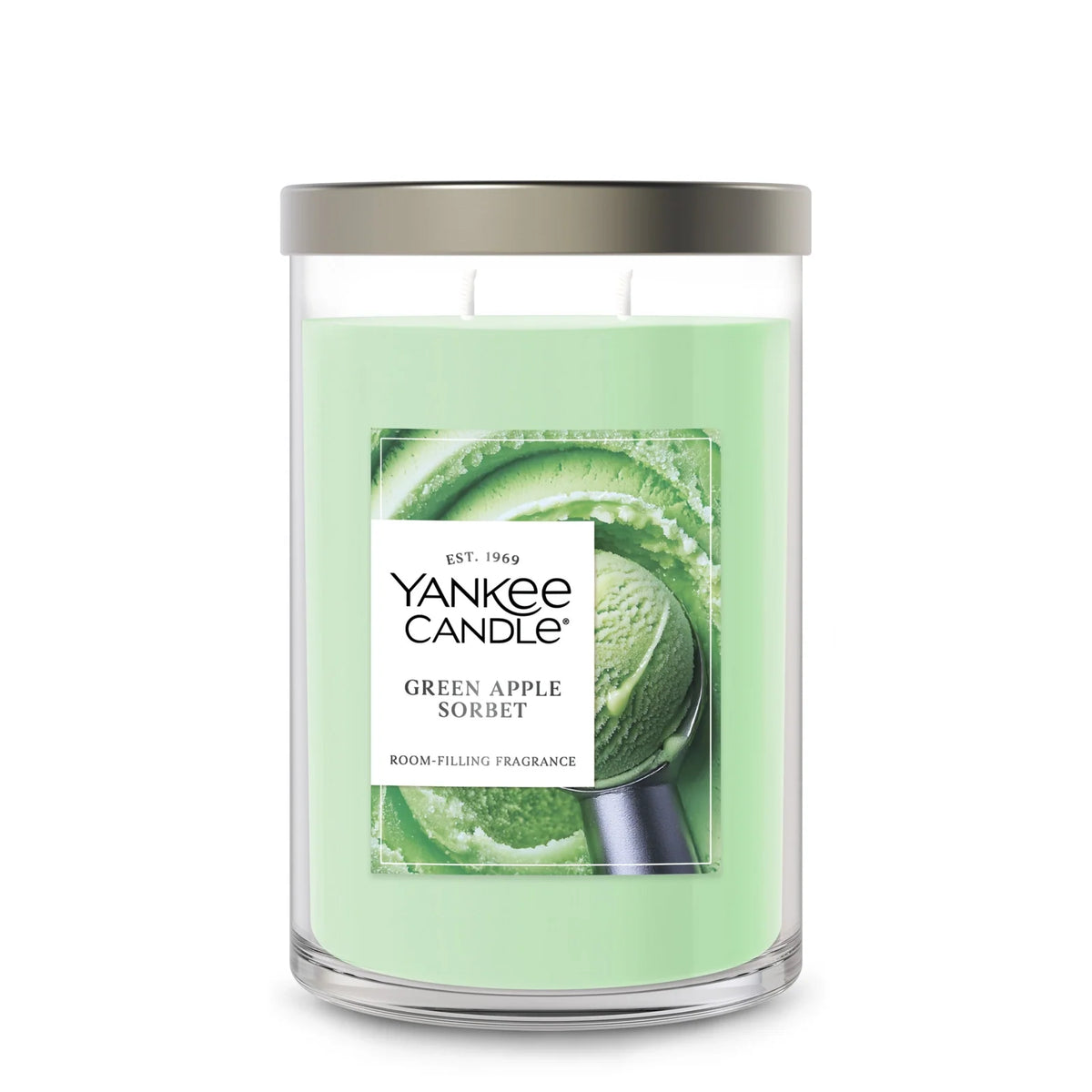 Large Tumbler Scented Candle - Green Apple