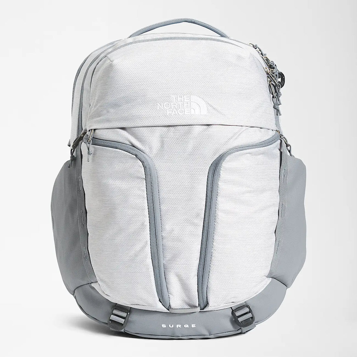 Women's Laptop Backpack - White Grey