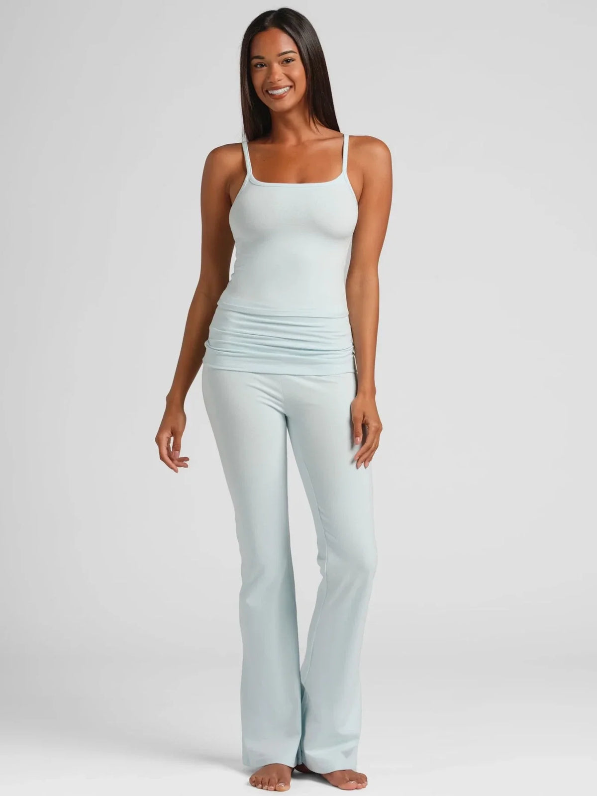 Stretch Camisole Top - Powder Blue